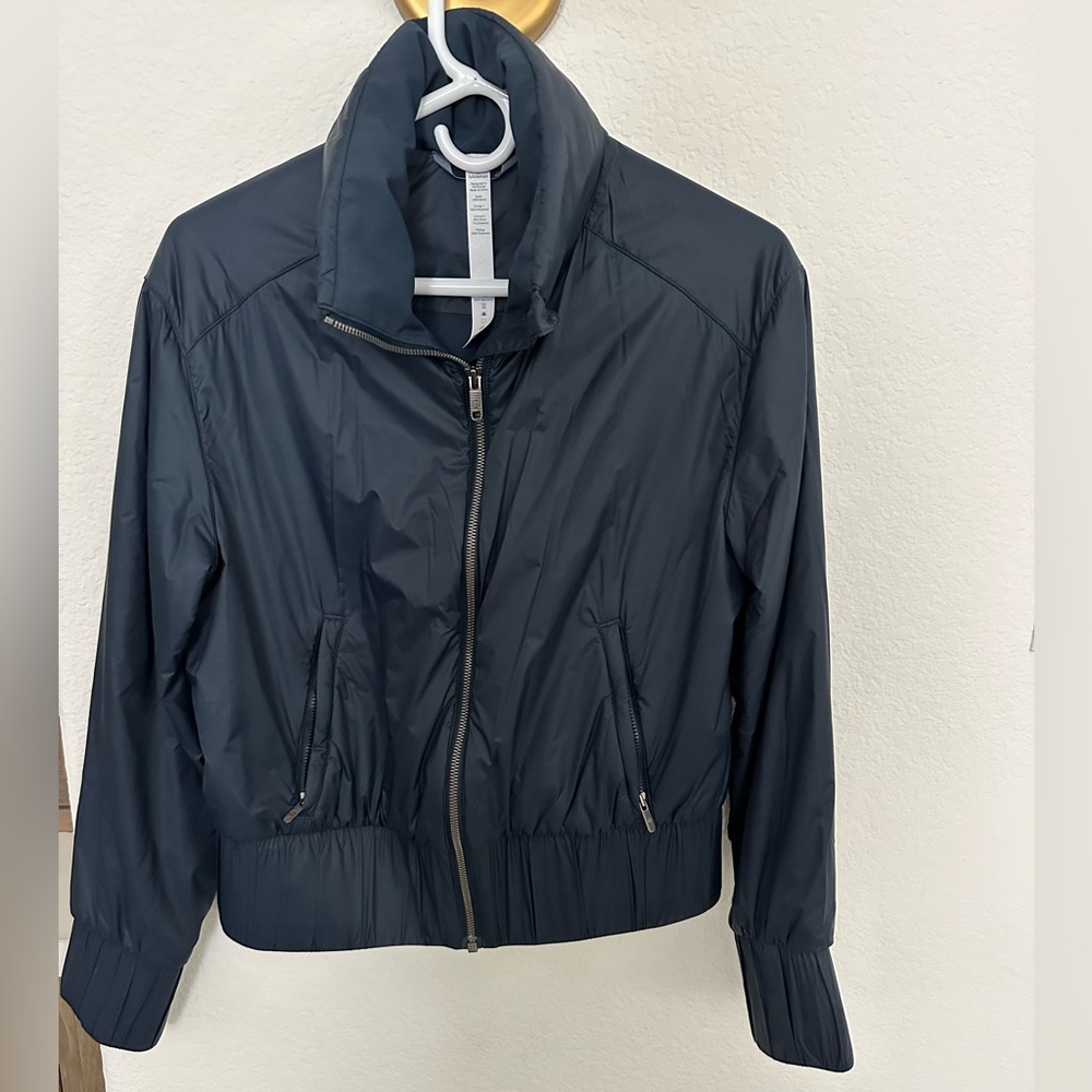 lululemon navy bomber jacket